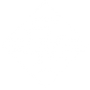 weißes Breddermann-Logo, der Band aus Schalksmühle